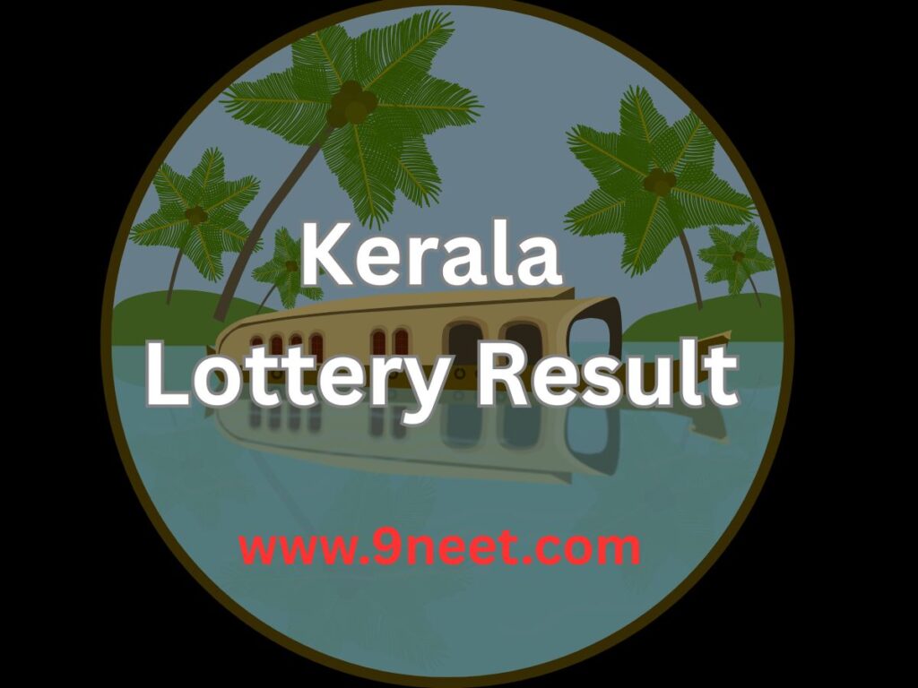 kerala lottery result today
