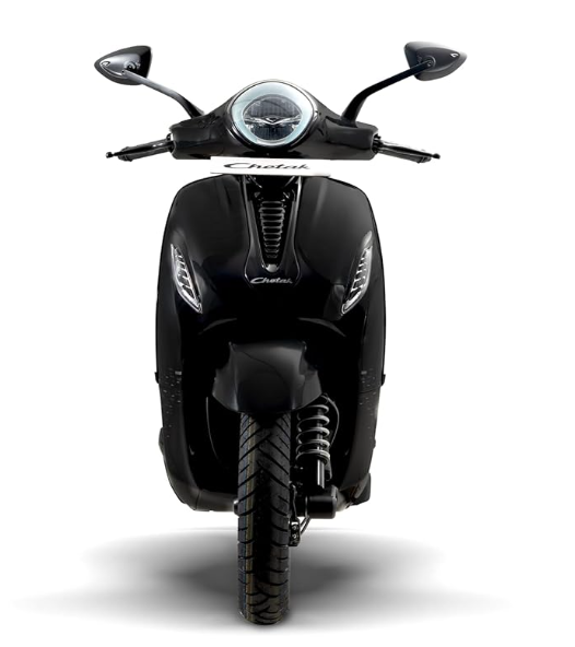 Bajaj chetak 3001 electric scooter front look
