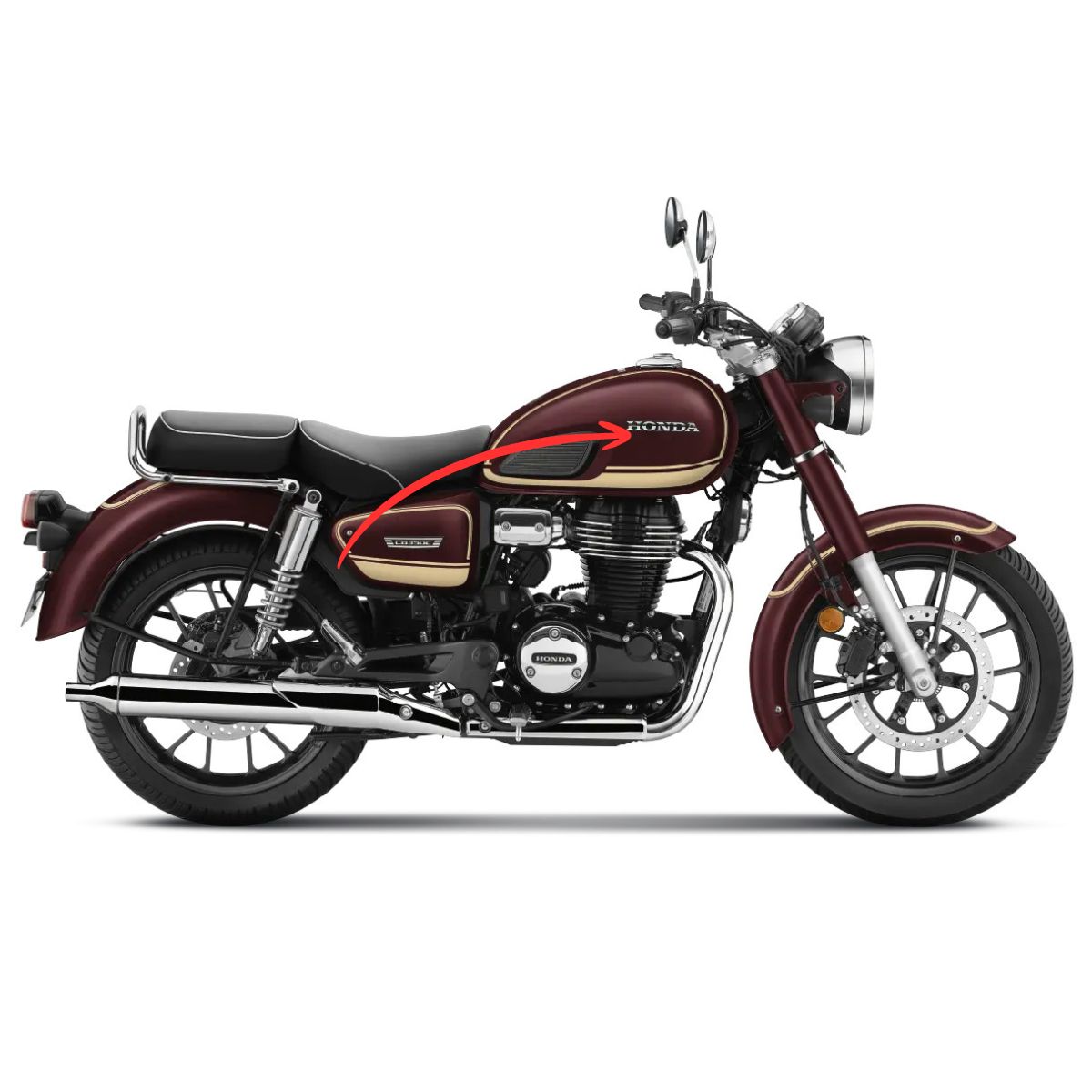 Honda CB350C – A Modern Classic with True Road Presence.