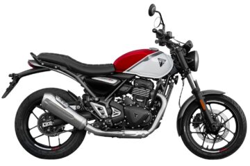 Triumph T4 Bike Red, White, Black Color (New)