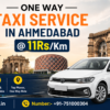 Book One-Way Cab Service in Ahmedabad Top-Rated MrCabby Taxi Service