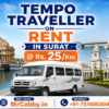 Book Instant Tempo Traveller on Rent in Surat with MrCabby