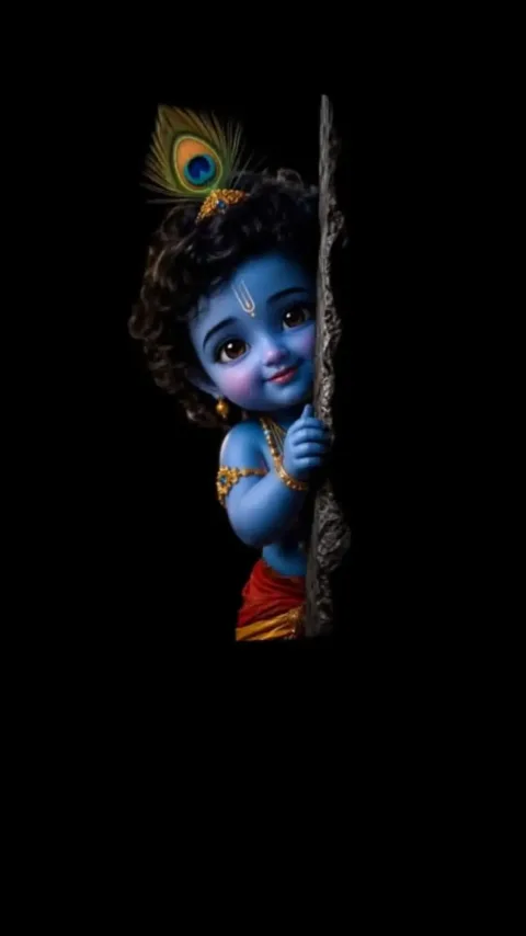 Little krishna HD wallpaper